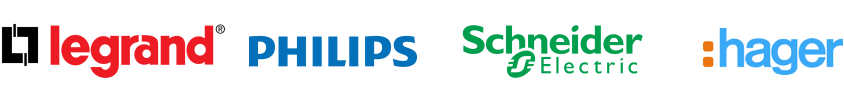 Legrand, Philips, Hager, Schneider